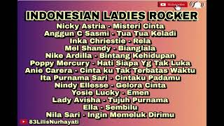 Indonesian Ladies Rocker Nicky A,Anggun C,Inka C,Nike A,Anie C,dll