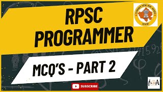 Most Important RPSC Programmer Exam MCQs - Practice and Preparation