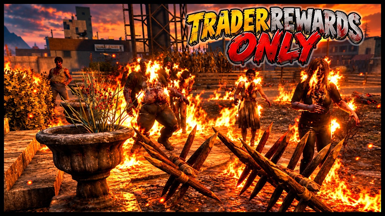 Day 2: A NEW BIOME, Plenty of Guns… But NO AMMO?! | Trader Rewards Only