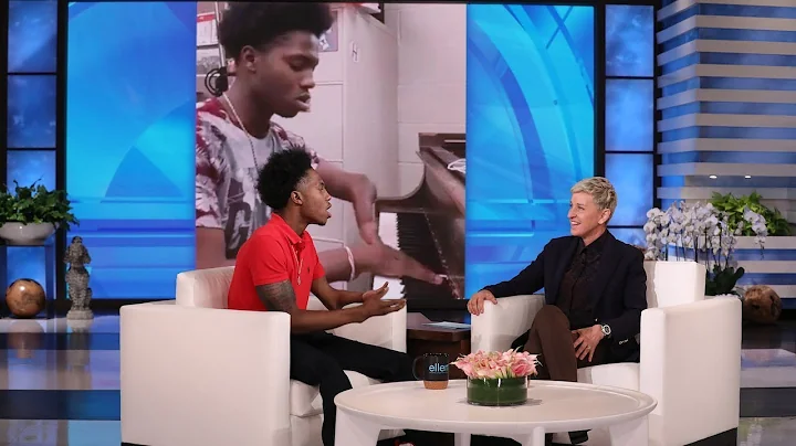 Ellen Meets Inspirational Piano Player