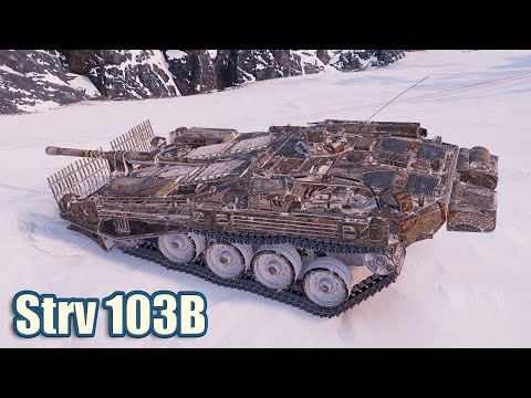 Видео: Strv 103B • ЗВЁЗДНЫЙ ЧАС • World of Tanks