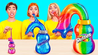 Desafío Placa Grande, Mediana y Pequeña | Trucos y Trucos Increíbles de Jelly DO Challenge