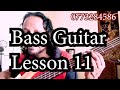 Bass lesson 11 tony m music production
