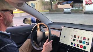 Mel herbert of talking tesla podcast shows us an issue he is having
with his new model 3.