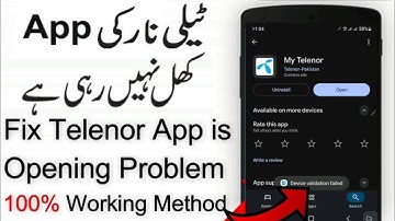 device validation failed Problem my telenor app | Device validation Failed problem android 2025