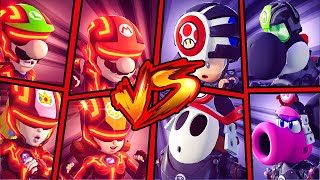 Team Mario Couples vs Team Small Power (Toad, Yoshi, Birdo, Shy Guy) [ Request Battle ]
