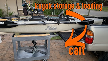 How To Build a Kayak Storage & Loading Cart the EASY WAY!