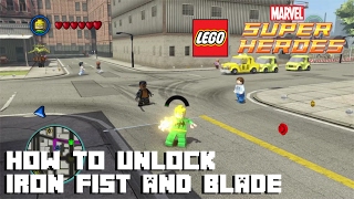 How to Unlock Iron Fist and Blade - Lego Marvel Super Heroes