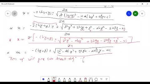 Find the condition that the general equation of second degree may represent a line pair.