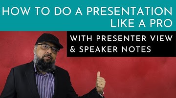 PowerPoint Presenter View and Speaker Notes [Complete Tutorial]