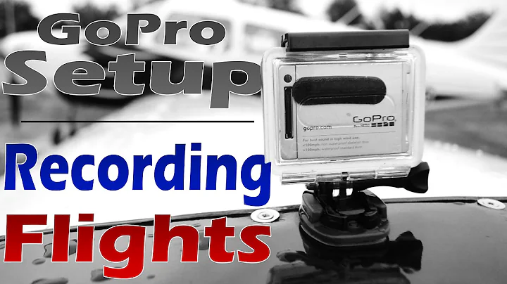 How to Setup GoPro's in the Cockpit | Recording Flights | My Camera Setup