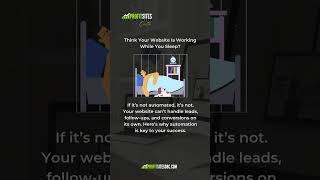 Your Website Isnt a 247 EmployeeUntil You Automate It  #WebsiteAutomation #BusinessGrowth #shorts