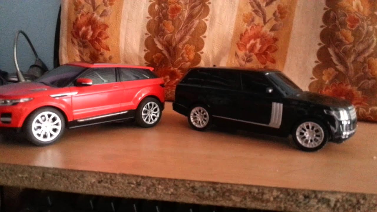 Range Rover and Land Rover Diecast RC Cars - YouTube