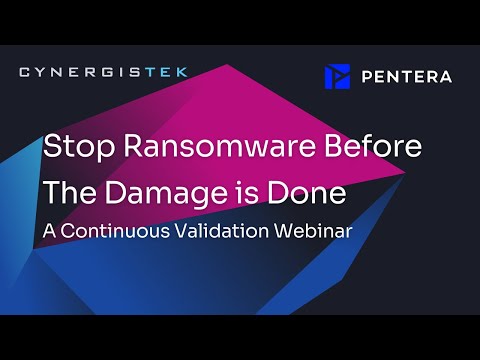 Stop Ransomware Before The Damage is Done- A Continuous Validation Webinar