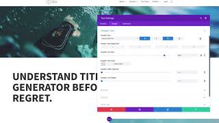 The Divi Text Module