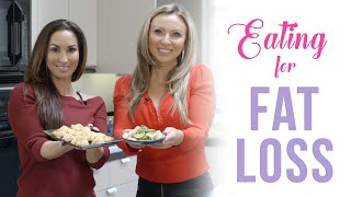 Eating for Fat Loss! In the Kitchen with Clean Food Crush | Natalie Jill