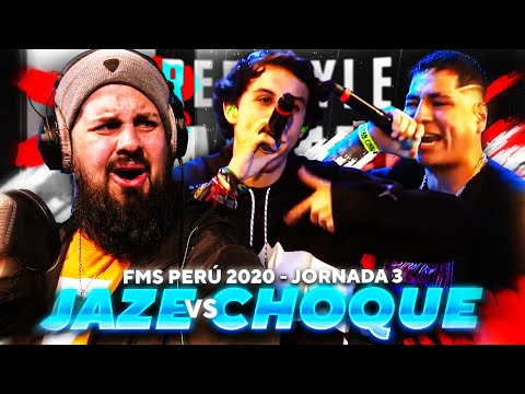 DJ DMANDADO EN EL BEAT  | JAZE vs. CHOQUE - FMS Perú 2020 J3