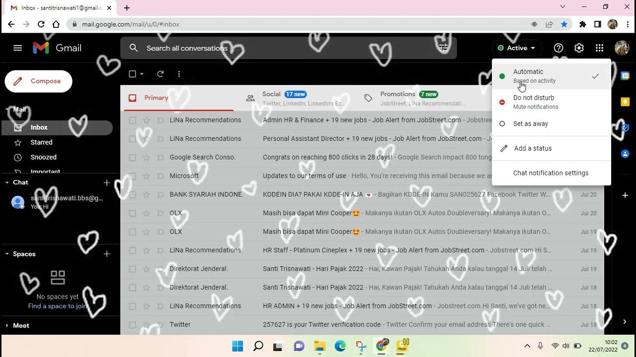 How to Set Out of Office Status in Google Chat NEW UPDATE July 2022