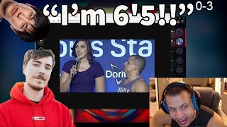 Mrbeast & Doublelift Make Fun Of Tyler1S Height