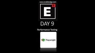 Celebrity Day 9 | Performance Testing in Playwright Framework (Page Load, Core Web Vitals, API Timing) Profile