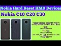 Nokia c10c20c30 hard reset new update  hmd devices factory reset in fastboot mode world first 2023