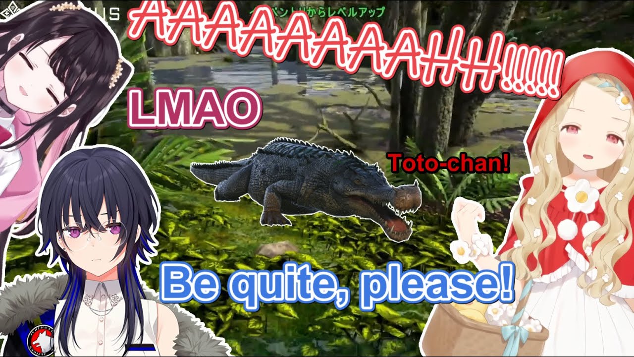 ARK — это игра ужасов для Когары Тото【VSPO/Eng sub】