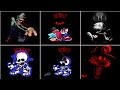 Fnf  marios madness v2  all game over screen animations