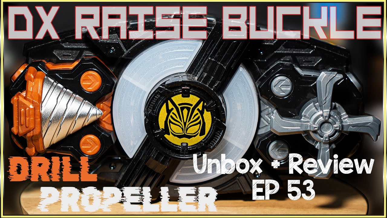 [Unboxing] Megaman!? Ready, Fight! | DX Drill & Propeller Raise Buckle ...