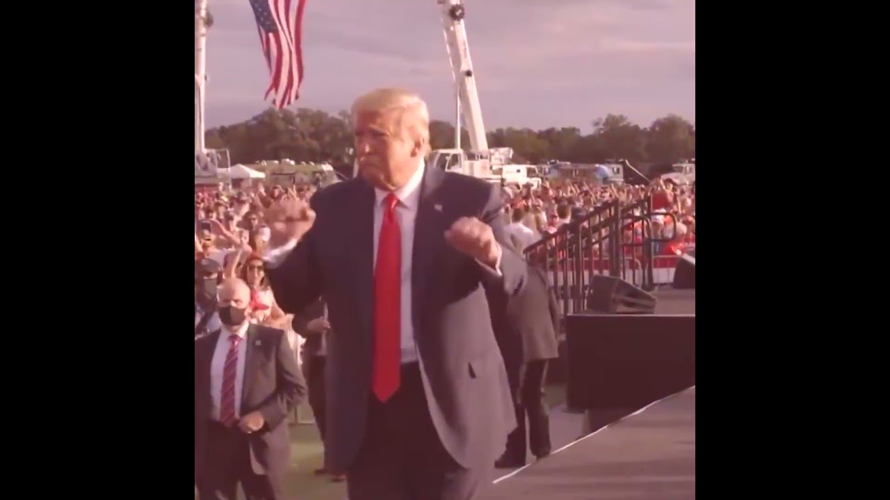 us former president donald trump dance 