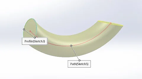 SolidWorks Tutorial | Swept Boss/Base