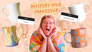 Number 7 went from the worst to the best! - Using my followers ideas to decorate 15 MYSTERY MUGS! ☕️