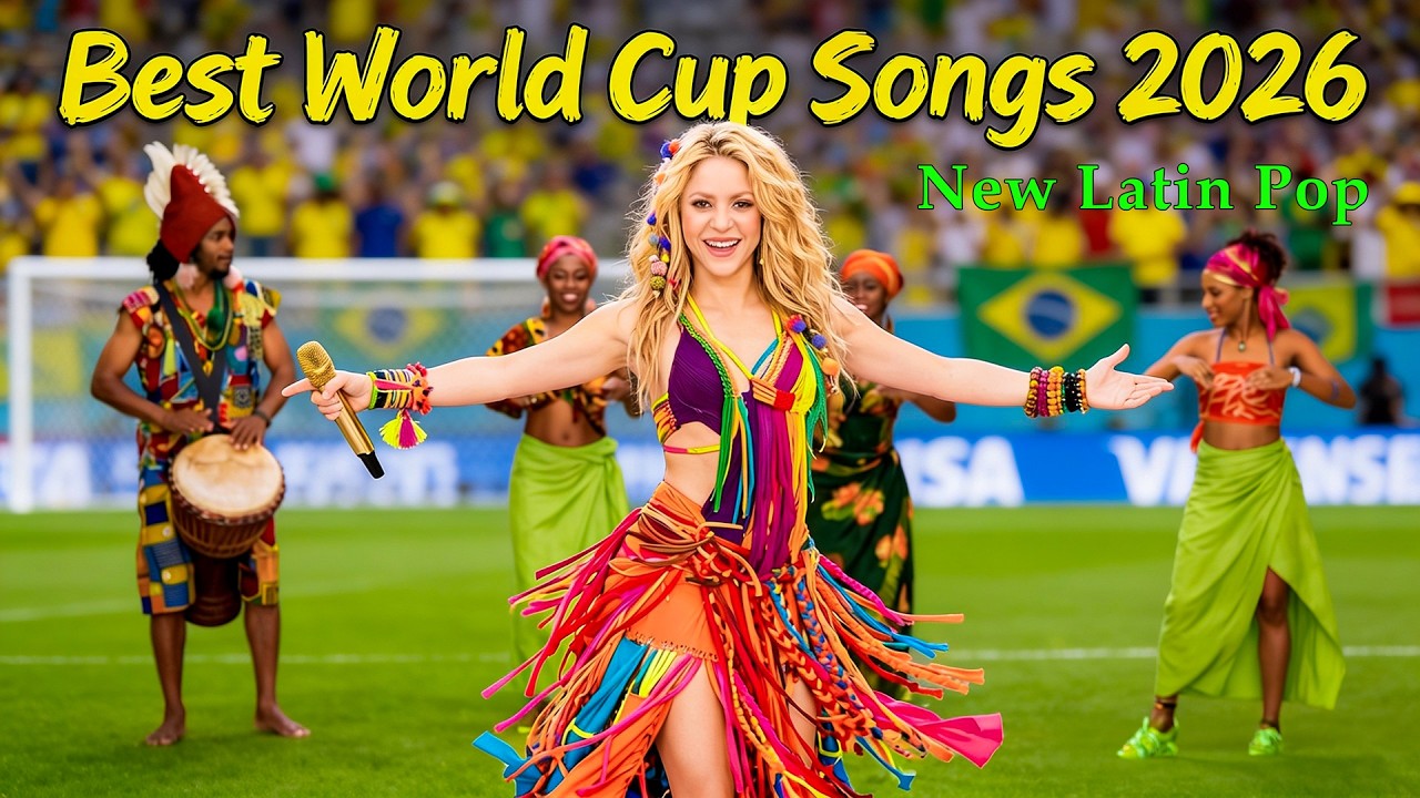 ⁣SHAKIRA - Best World Cup Song 2026  | New Latin Pop 2026