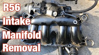 How to remove the intake manifold on an R56 Mini Cooper S N14