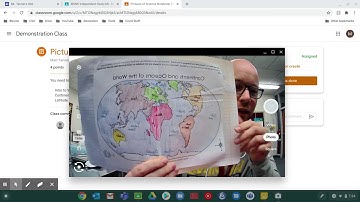 Adding Picture to Google Classroom Assignment (Laptop)
