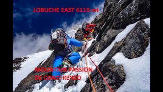Lobuche East peak 6119 mt . Everest region