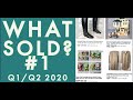 What Sold? / Sales Round Up #1 - Q1 Q2 2020. UK Reseller eBay. BOLOs