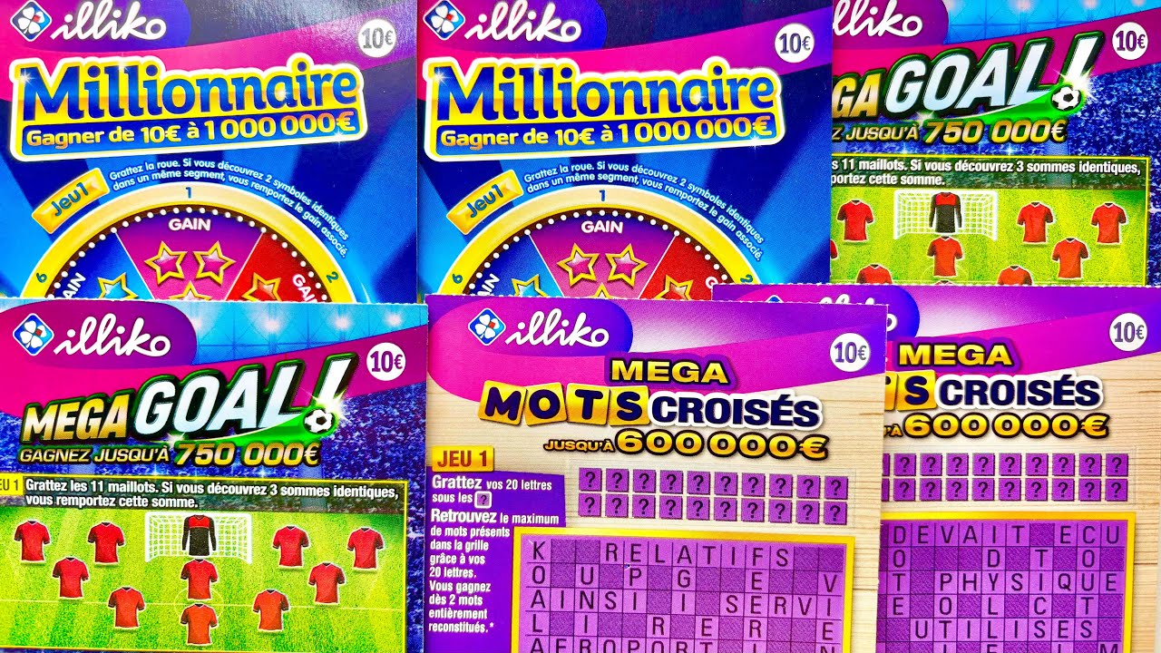 TOUS LES TICKETS A 10€- Grattage pour le million ?💰🍀🍀☀️