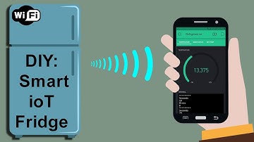 Diy Internet of Things Fridge, Smart IoT Refrigerator “Nodemcu ESP8266, DS18b20, Blynk”