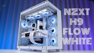 BUILD ALL WHITE / NZXT H9 FLOW WHITE / RTX 4090 VULCAN WHITE / CORE™ I7-13700KF