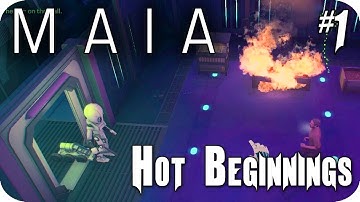 Maia Gameplay #1 Space Colony Building At Its Finest