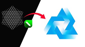 Modern 3D logo design in coreldraw tutorial