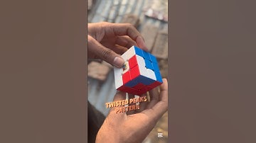 Rubik’s cube twisted peaks pattern #rubikscube  #puzzle #viralvideo #shorts