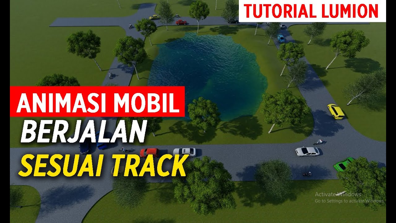 Membuat Animasi Mobil Berjalan  sesuai Track di Lumion 