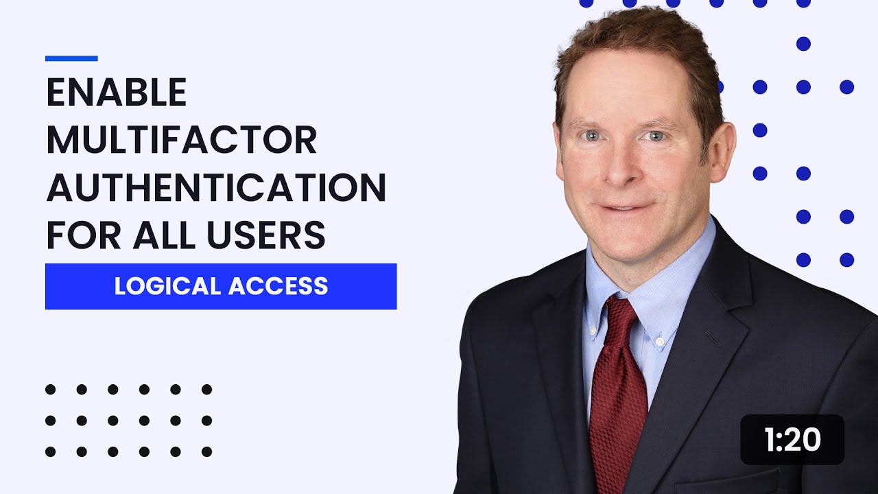 Enable Multifactor Authentication for All Users - YouTube