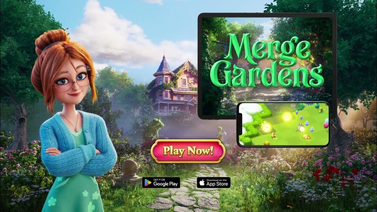 Merge Gardens Gameplay Trailer YouTube