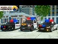 Catching Race Cars In Construction Sergeant Lucas The Police Car Wheel City Heroes Cartoon