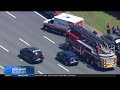 Woman injured after tire iron crashes through windshield on Massachusetts highway