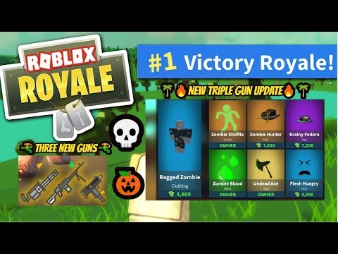 New Mini Gun Update New Code Brainz New Thumbnails Island Royale And More Youtube - roblox island royale minigun