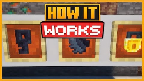 🟨 HOW the KEY RING WORKS in the Iron Chests Restocked MOD in MINECRAFT