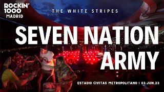 Seven Nation Army played by 1,000 musicians | Rockin'1000 Madrid | Jun 2023 4K